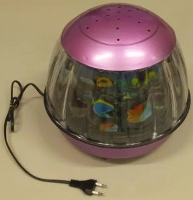 Decorative table lamp "Electric Aquarium"