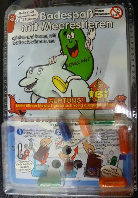 Expanding toysa) Expanding toy "Badespaß auf d