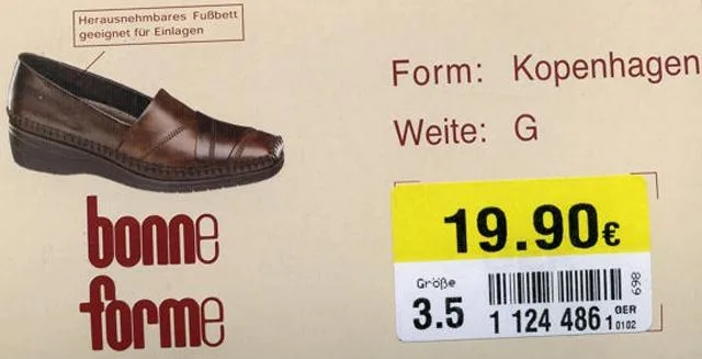Women's shoes "Bonne forme