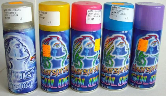 Hairspray "Color-Haarspray (4 different shades),