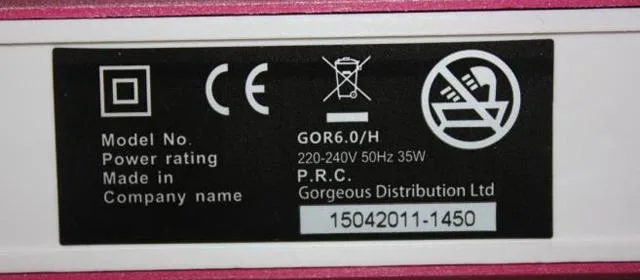 Hair Straightener "GOR 6.0/H Purple Haze"