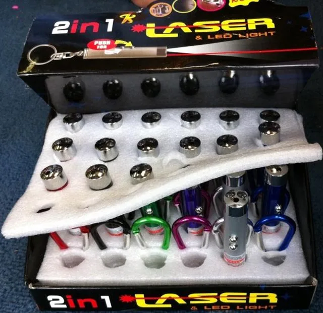 2 in 1 Laser Pointer & LED Light