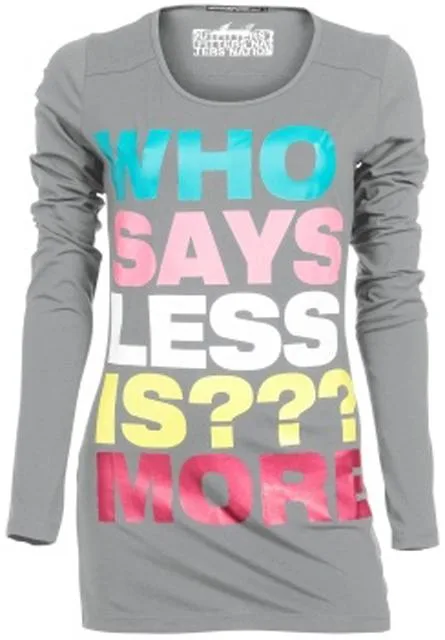 Long-sleeved T-shirt "Abba F Ls Long Top"