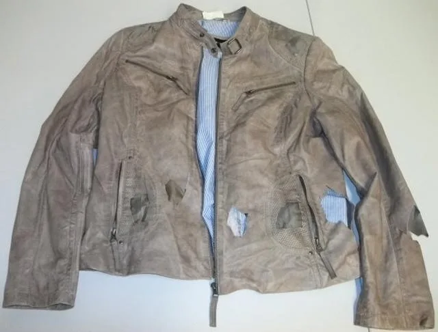 Leather jacket