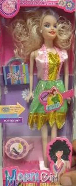 Dolls 1) Fairy Girl, 2) Fairy Girl, 3) Mermaid, 4)