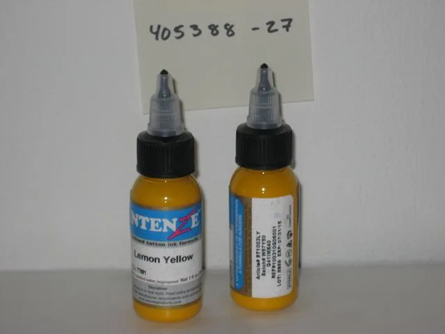 Tattoo ink:1. Intenze Cherry Bomb 2. Inten