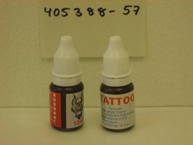 Tattoo ink:1.Tattoo ink: Tattoo Red 2.Tatt