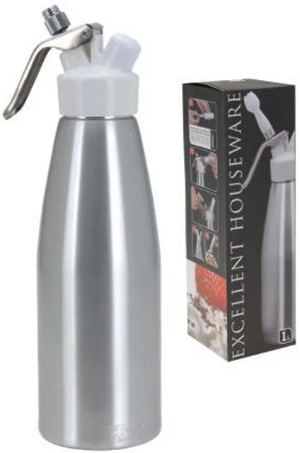 Whipped cream dispenser