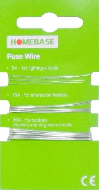 Fuse wire 5, 15 &amp;30 Amp Fuse Wire