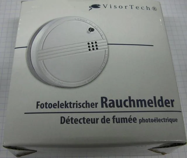Smoke detector "Détecteur de Fumée Photoélectrique
