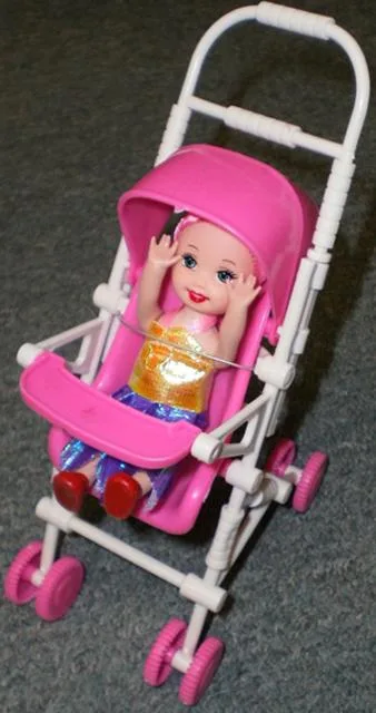 Doll with pushchair "Beautiful Collect them all"