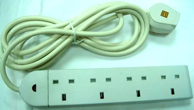 Extension lead "Four Way 13A Multi-Socket with 3m