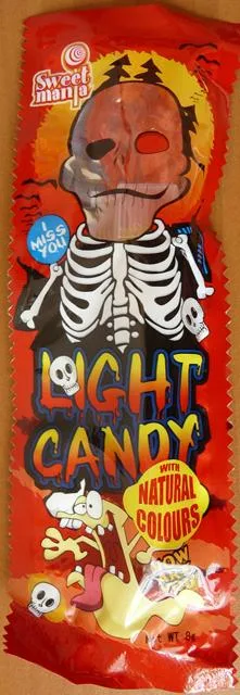 Whistle with candy