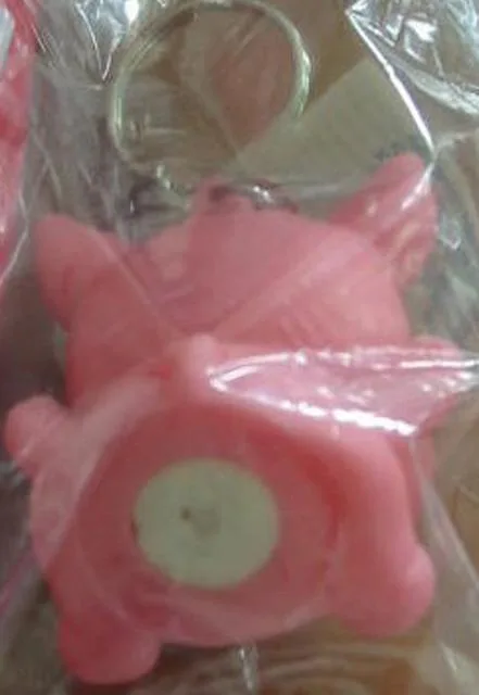 Key-ring plastic toy