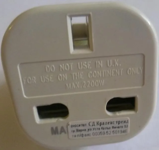 Travel adaptor