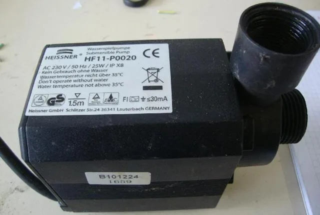 Pond pump