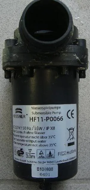 Pond pump