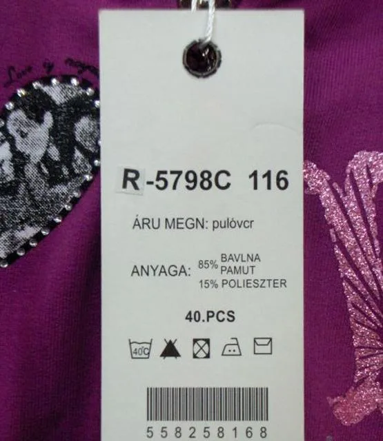 Girls' sweatshirt