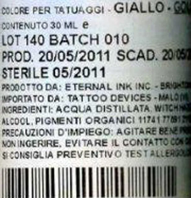 Tattoo ink