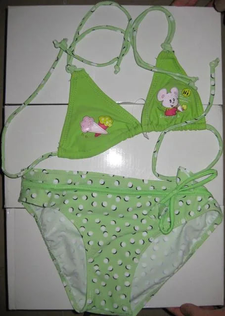 Girls' bikinis