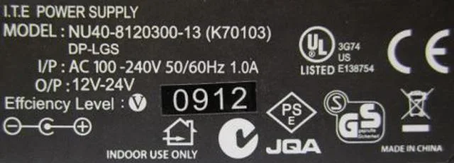 Mains adaptor