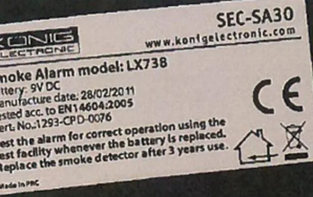 Smoke alarm