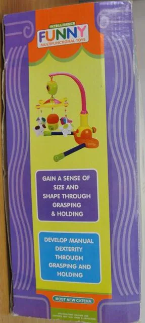 Musical rotating toy