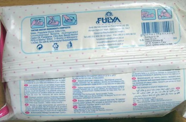 Baby wet wipes