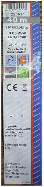 Cable extension cord