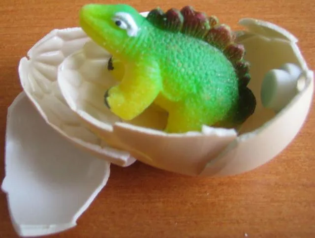 Plastic dinosaur toy