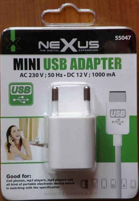Mains adaptor