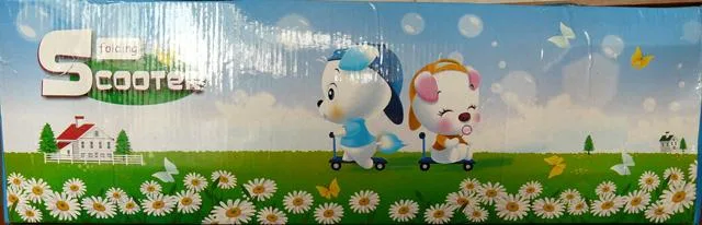 Children's foldable scooter