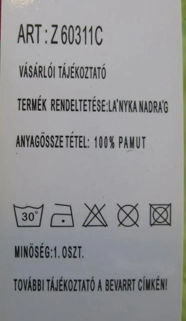 Girls' trousers