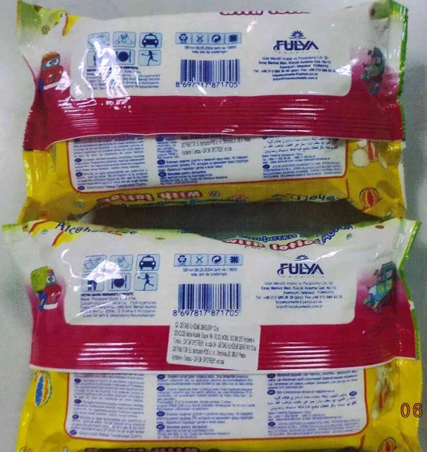 Baby wet wipes