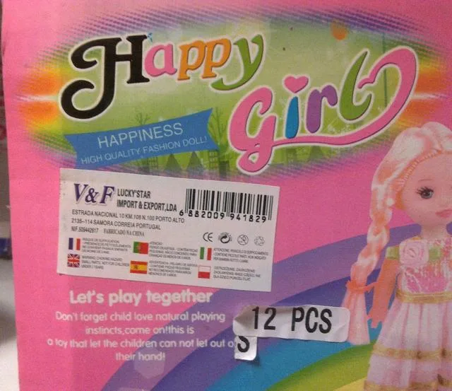 Plastic dolls