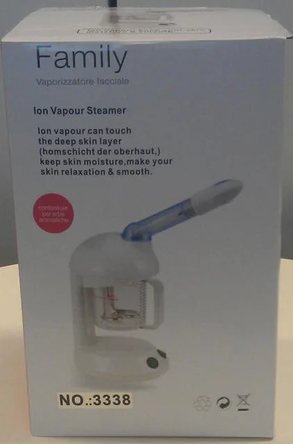Facial vapour steamer