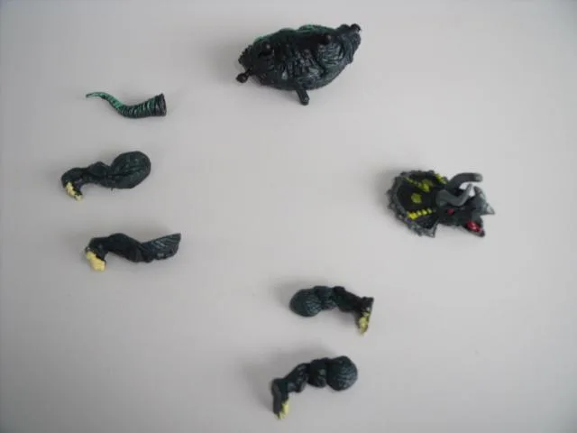 Toy dinosaurs