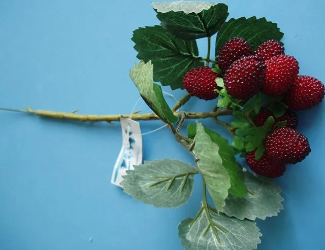 Decorative raspberries