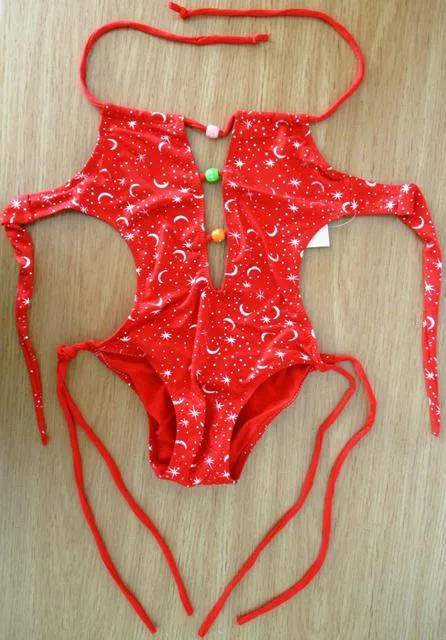 Girl's swimming costume