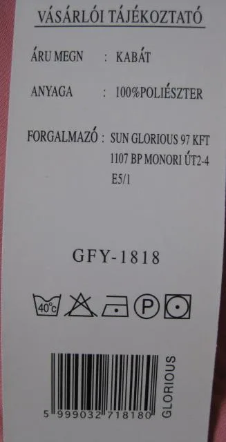 Girls' coat