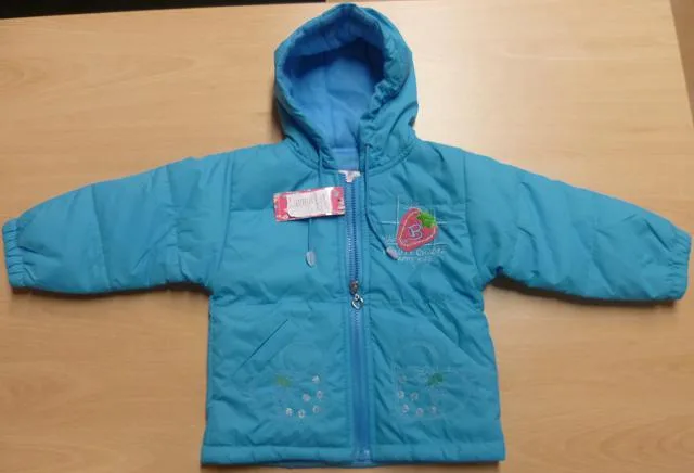 Children's jacket with a hood