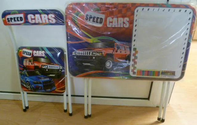 Folding table and chair set