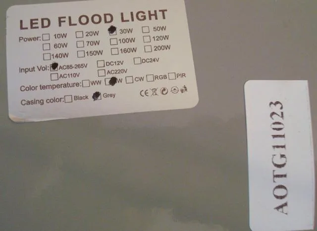 Flood light