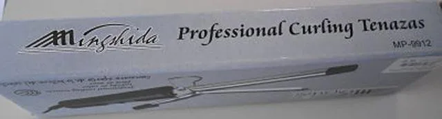 Electric hair curling tongs