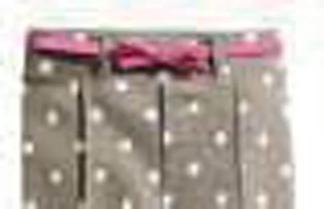 Girl's trousers with plastic belt