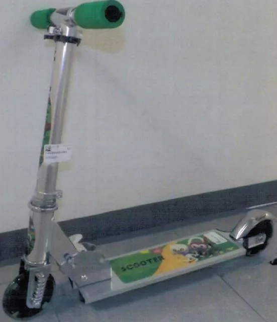 Children's foldable scooter