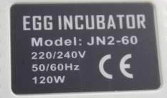 Egg incubator