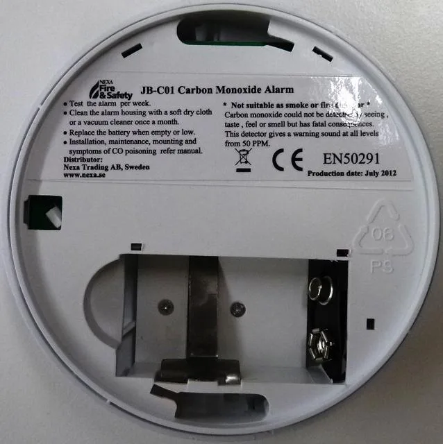 Carbon monoxide detector