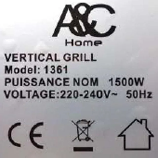 Vertical grill
