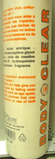 Skin lightening product